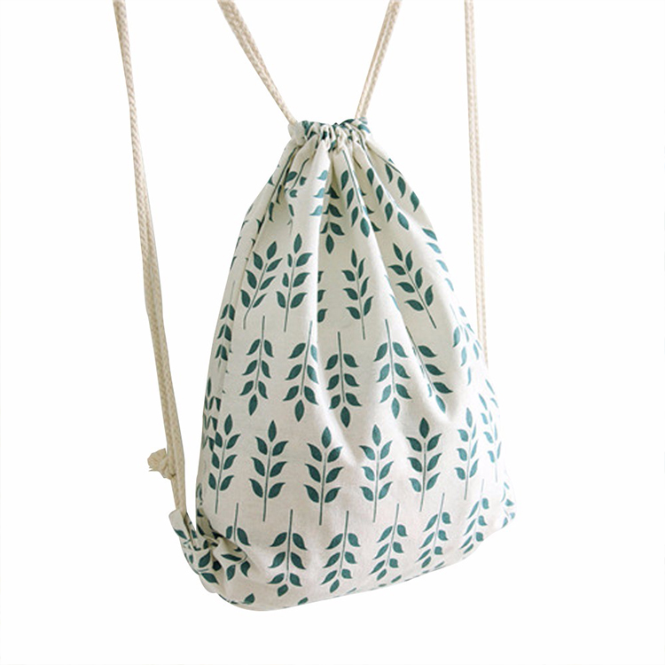 재사용 가능한 친환경 Drawstring 가방